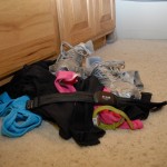 Permalink to The Virtual Race that Wasn’t running clothes pile